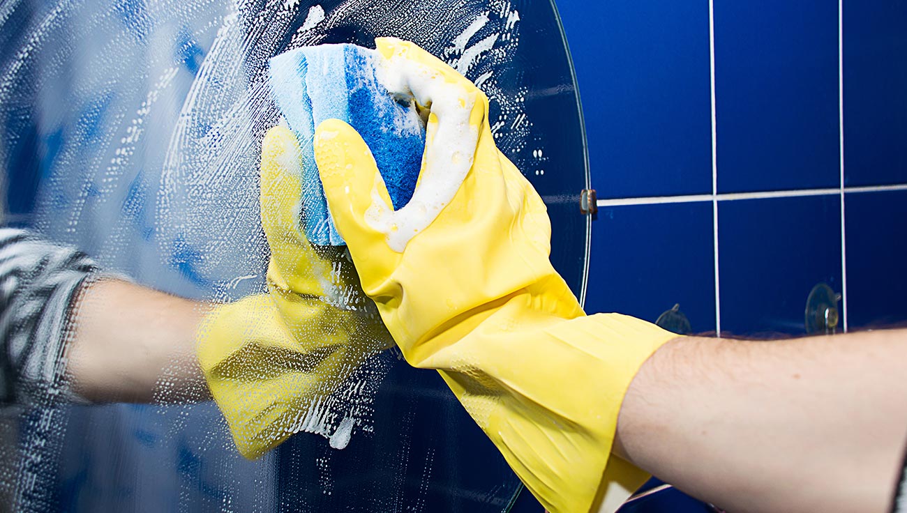 Muur schoonmaak Glas schoonmaak