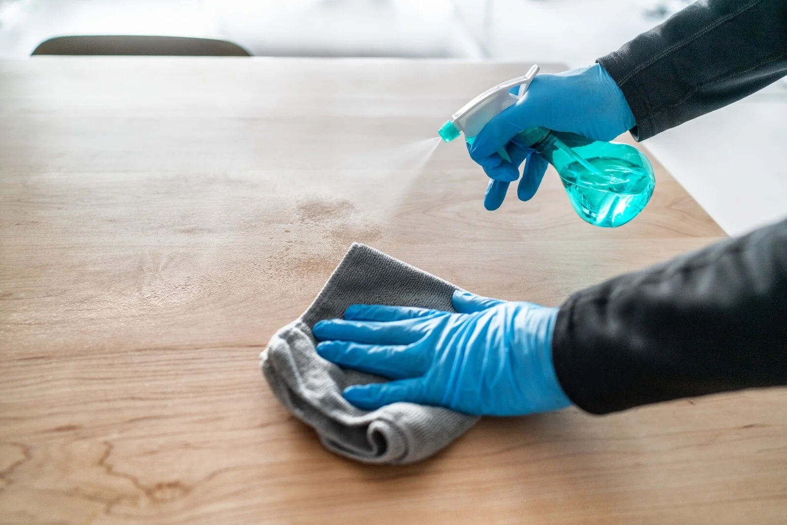 Zakelijke schoonmaak/schoonmaak kantoor